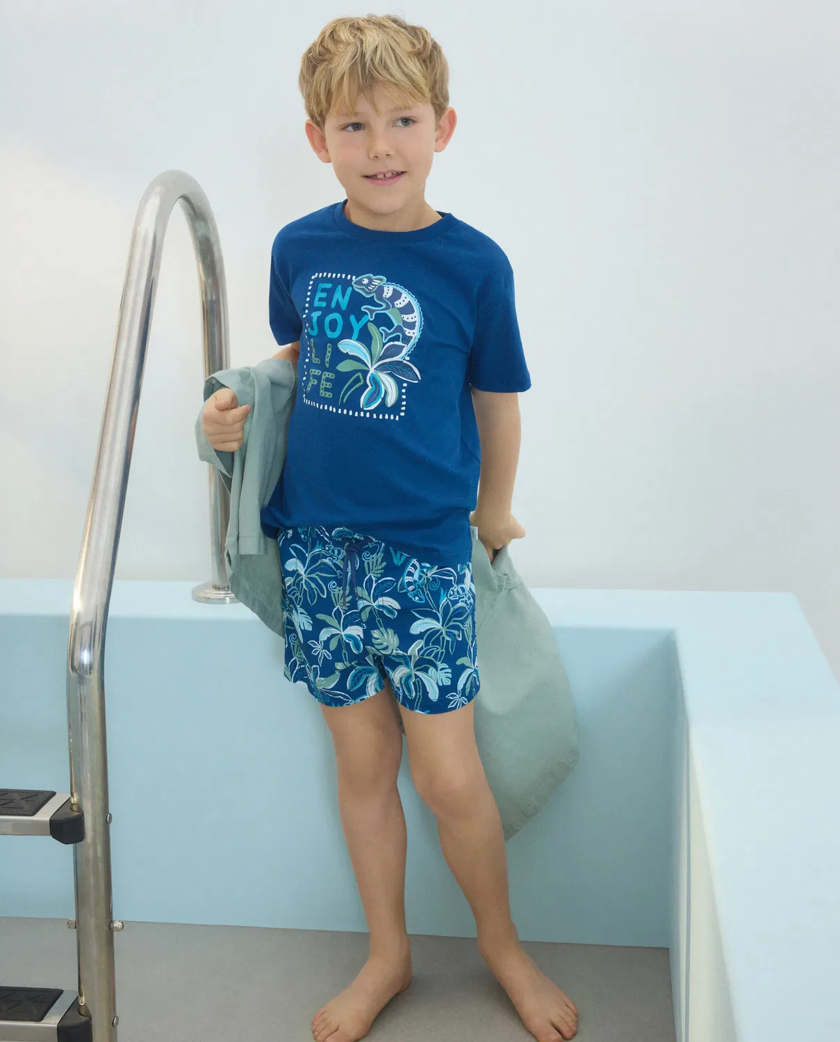 Детские плавки для мальчиков с принтом Kids El Corte Inglés, Azul Marino