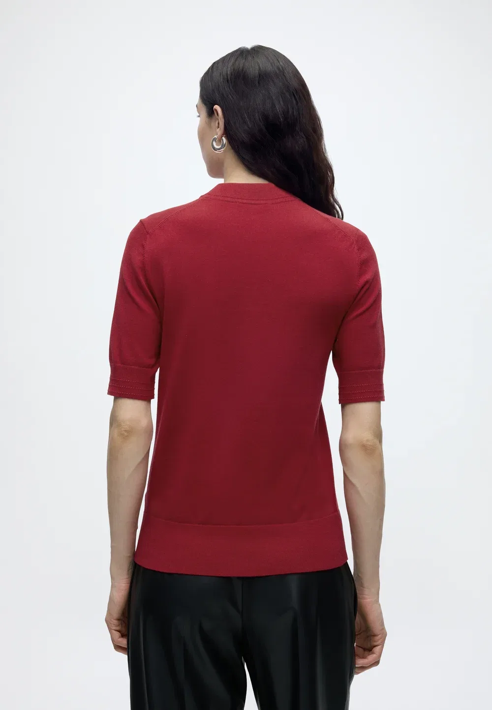 Простая футболка Tommy Hilfiger, Raspberry Juice — фото 3