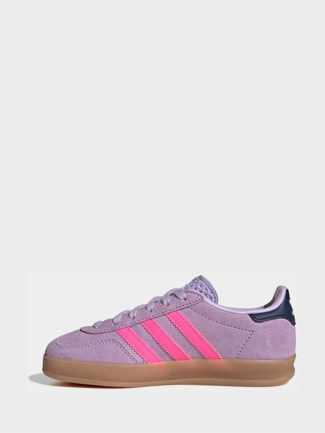 Кроссовки Gazelle Indoor, adidas Originals, розово-фиолетовые — фото 2