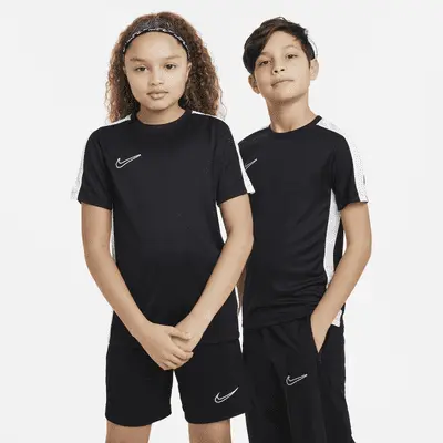 

Топ Nike Dri-FIT Academy23 Kids' Soccer Top, цвет Black/White/White