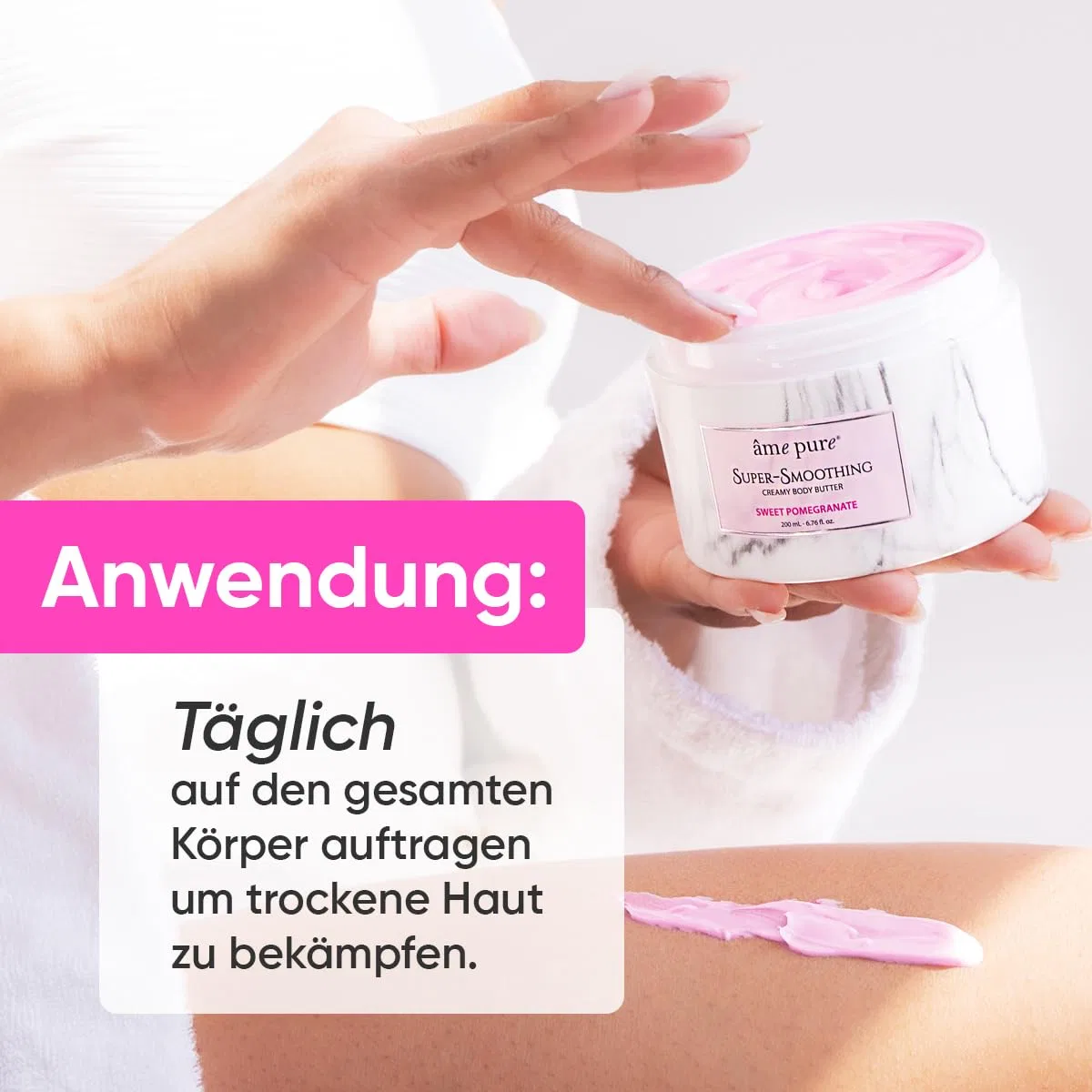 Масло для тела Sweet Pomegranate, ÂME PURE, 200 мл — фото 4