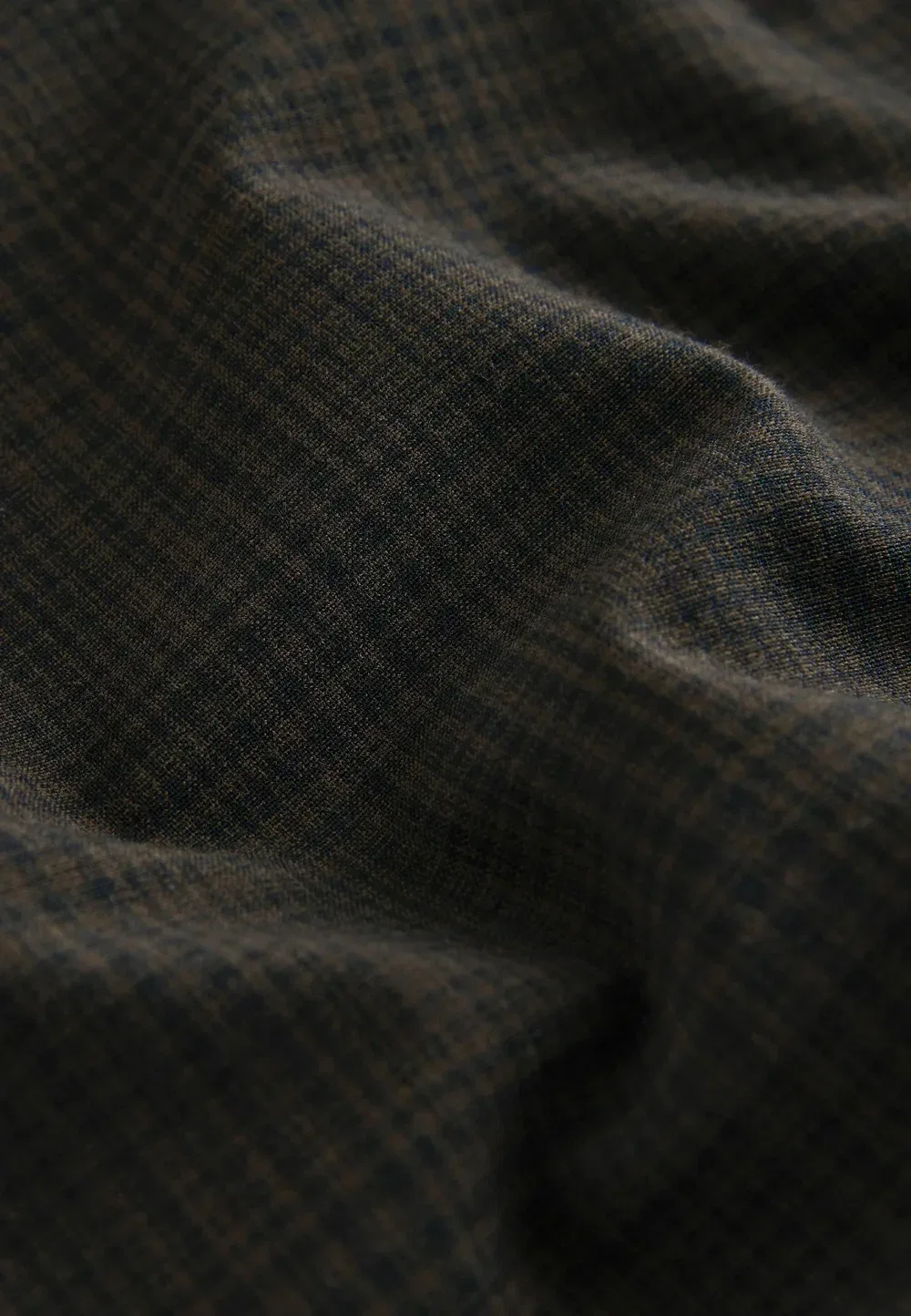 Стандартный крой - мини-шорты с поясом - мини-юбка Next, Chocolate Brown Check — фото 3