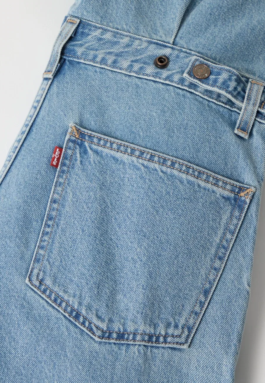 Комбинезон LEVI'S 'HERITAGE' в лазурном и светло-голубом цветах — фото 2