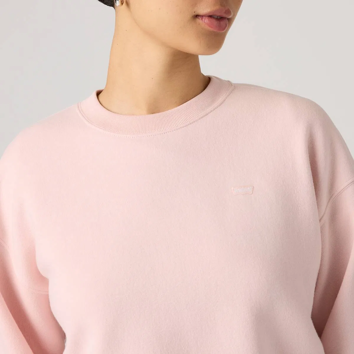 Повседневная толстовка с круглым вырезом Levi's, Crystal Pink - Pink — фото 2