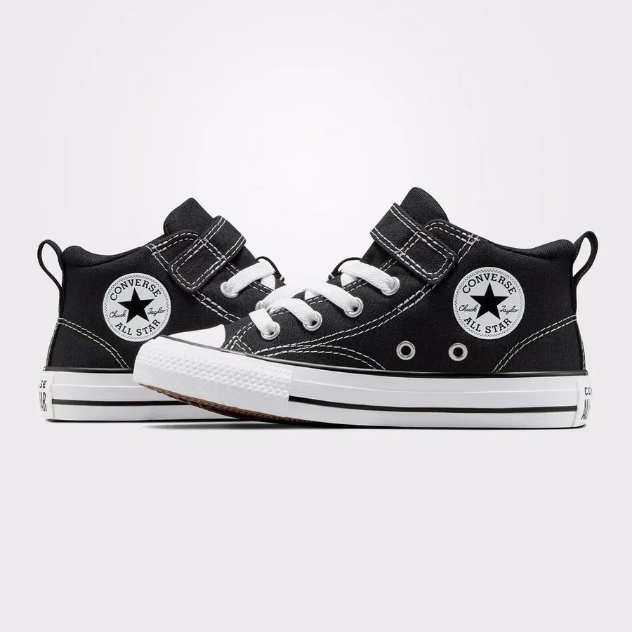 Детские кроссовки с классическим дизайном Chuck Taylor All Star Malden Street 1V, Converse, Черный — фото 3