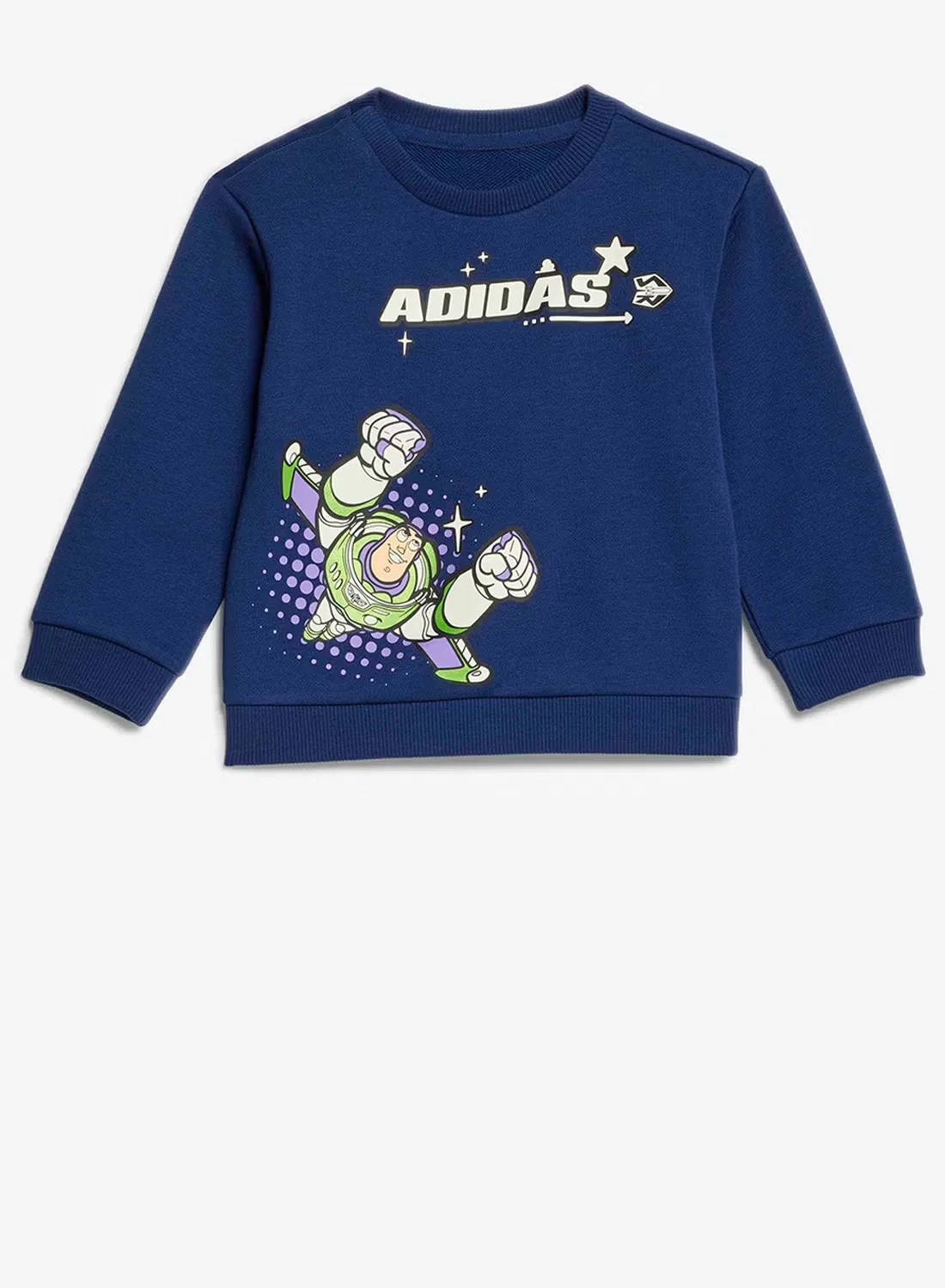 Комплект детский с принтом Pixar Toy Story Adidas, темно-синий