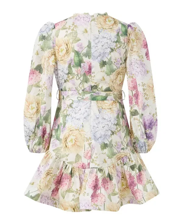 Детское платье для девочек с длинным рукавом Seraphina Sleeve Marlo Kids, Floral — фото 2