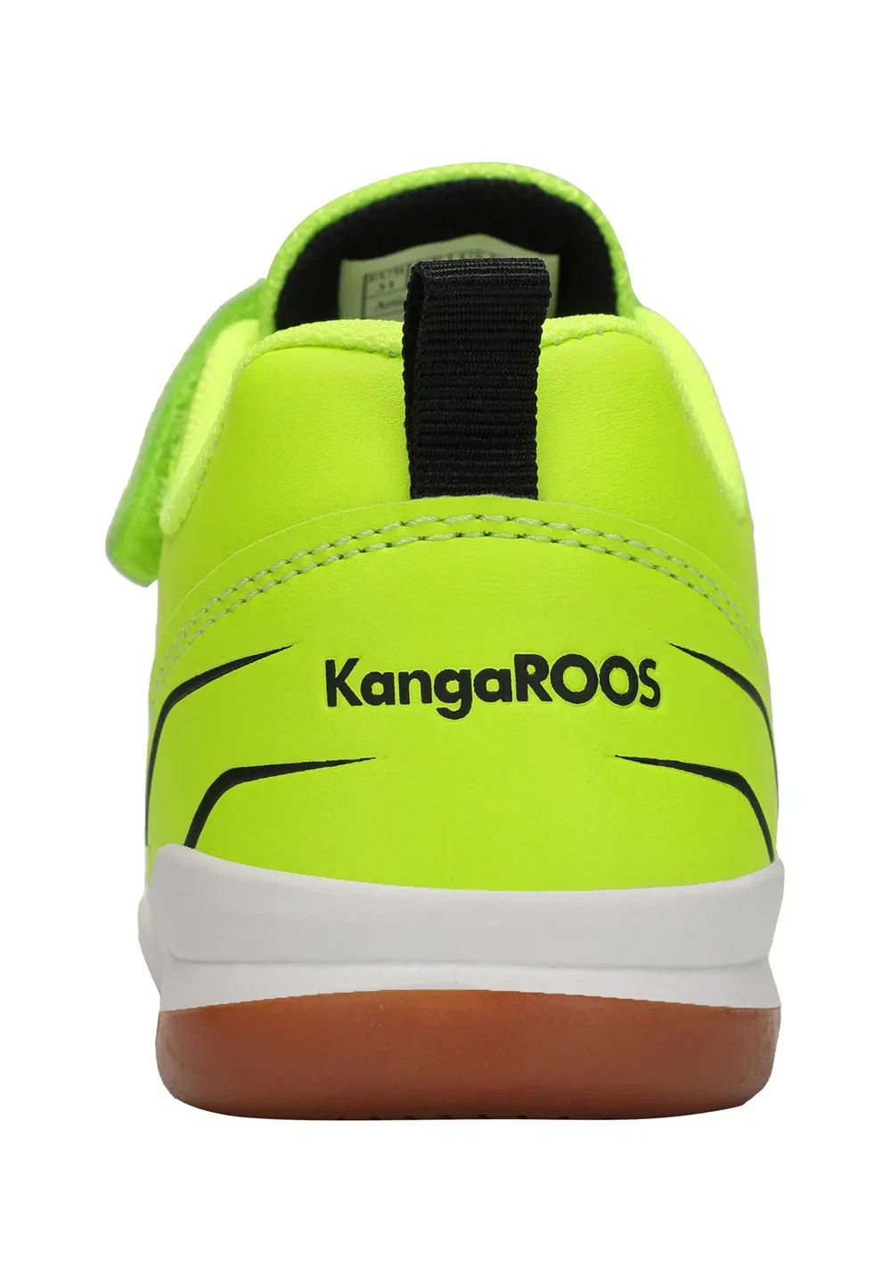 Кроссовки Kinder k-ridyard ev sneaker 10989 000 7013 gelb унисекс - кроссовки Kangaroos, Neon Yellow Jet Black — фото 4