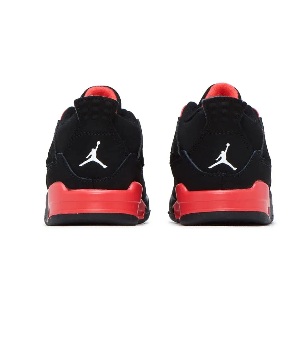 Детские кроссовки для мальчиков с принтом Ruckus Low NIKE, Black White Red — фото 4