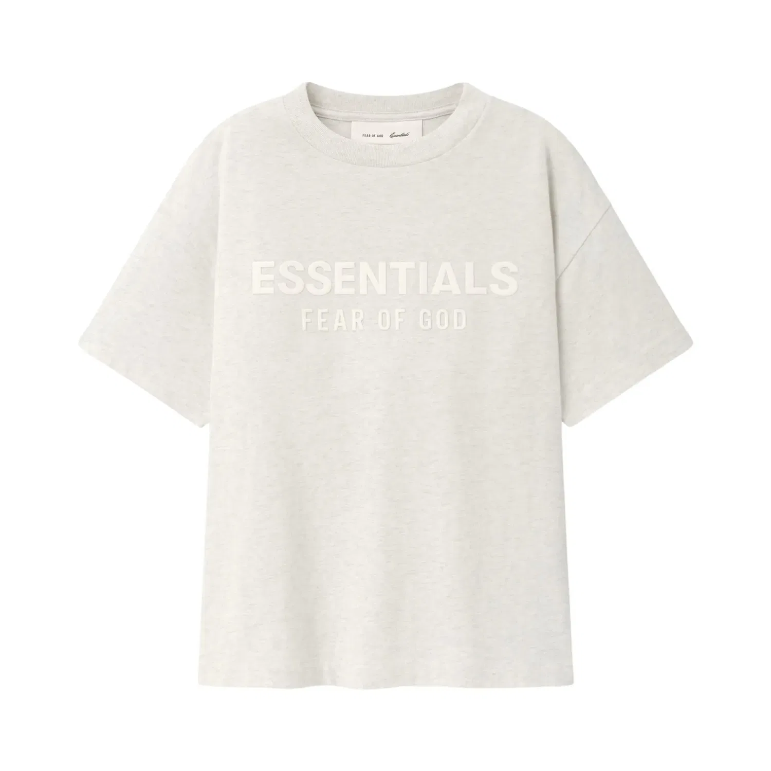 Футболка с коротким рукавом Fear of God Essentials, Oatmeal Heather