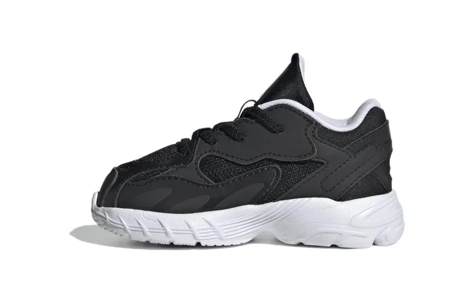 Детские кроссовки для малышей с низким верхом Abrasion Resistant Slip Resistant Adidas Originals, Black
