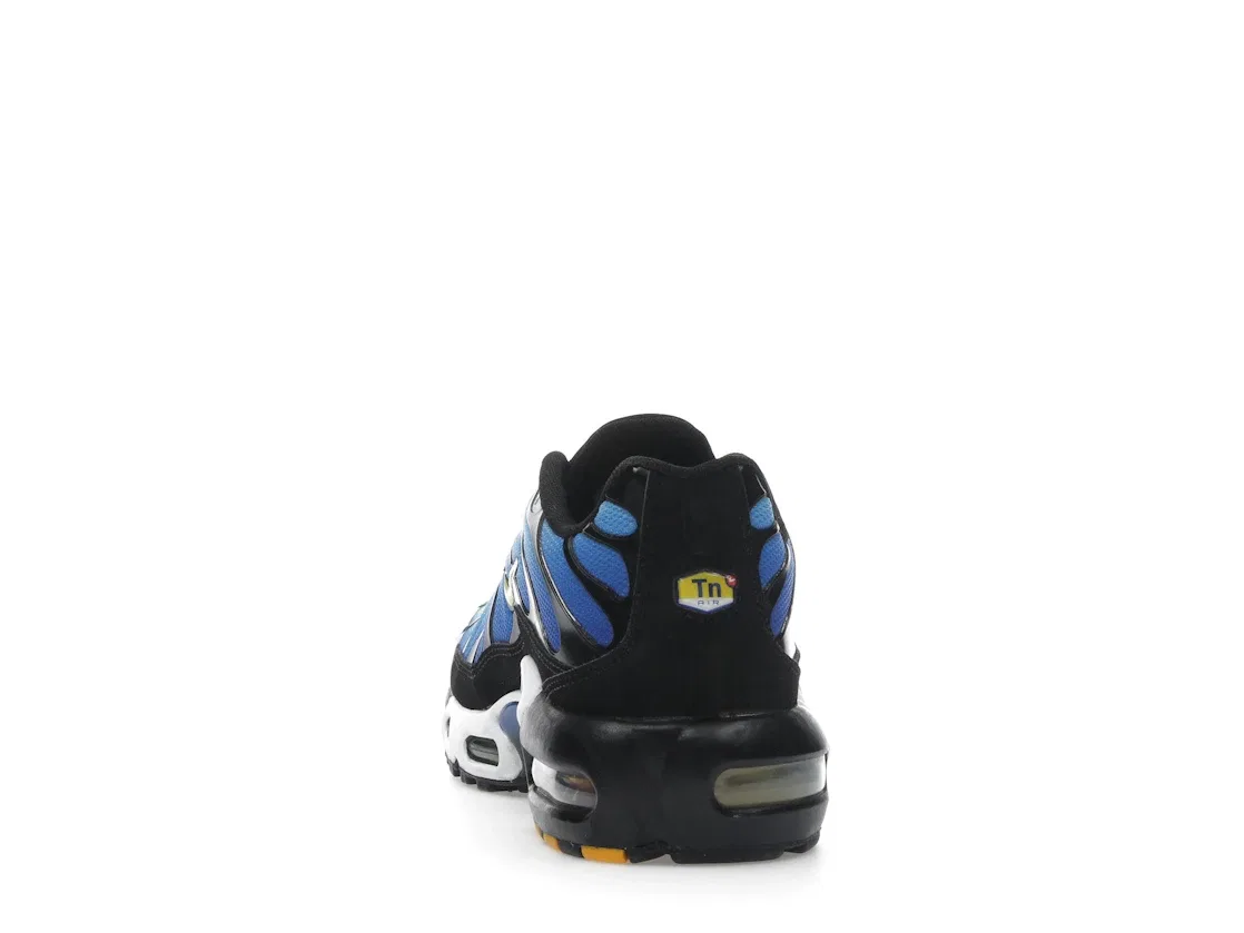 Детские кроссовки Lifestyle Nike Air Max Plus OG, Black/Sky Blue/Hyper Blue/Chamois — фото 4