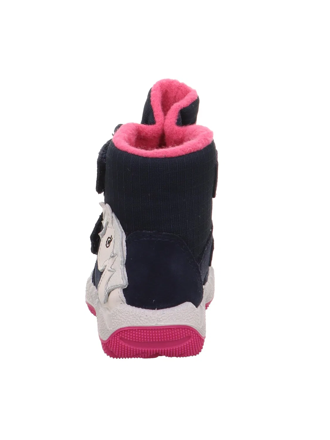 Детские снежные ботинки для девочек с принтом Icebird Superfit, Blue Pink 8020 — фото 3
