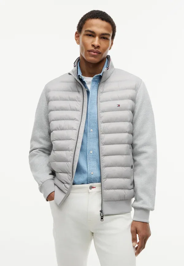 Куртка легкая, Light jacket, Tommy Hilfiger, Light Grey Heather, светло-серый