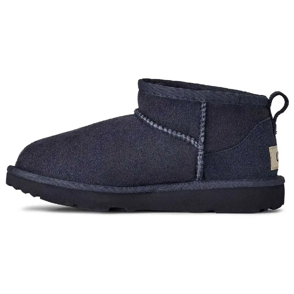 Детские ботинки для девочек Classic Ultra Mini Ugg, Blue — фото 4
