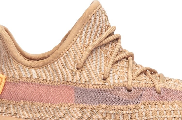 Кроссовки Adidas Yeezy Boost 350 V2 Kids 'Clay', красный — фото 3