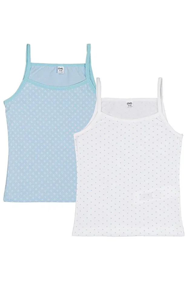 Детский комплект маек для девочек без рукавов Civil Girls, Standard