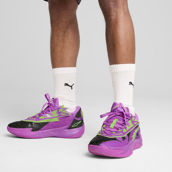 Мужские баскетбольные кроссовки Scoot Zeros Ii Purple Lab Puma, фиолетовый — фото 3
