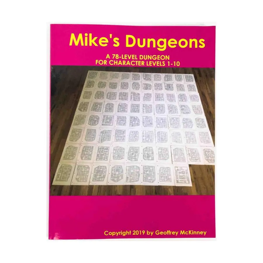 

Mike's Dungeons, Role Playing Games (Geoffrey McKinney), мягкая обложка