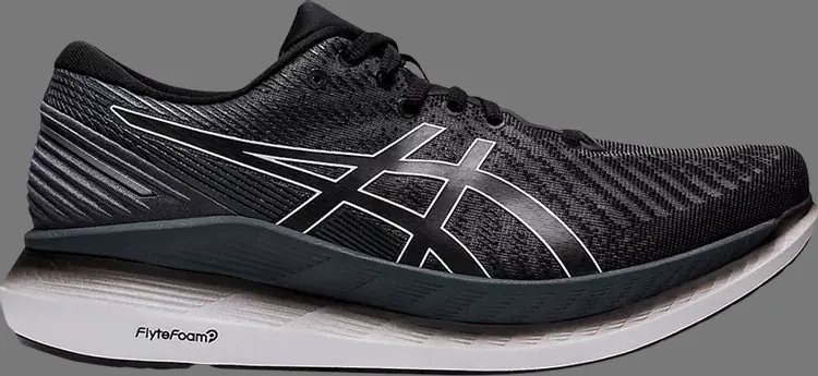 

Кроссовки glideride 2 'black carrier grey' Asics, черный