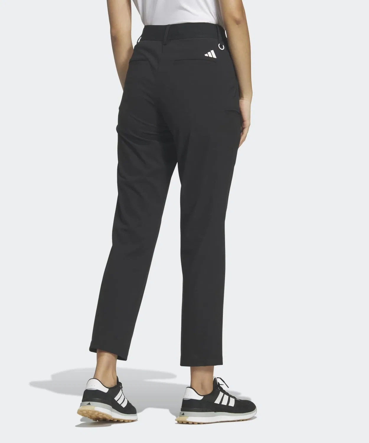 Женские спортивные брюки свободного кроя с 4-way стрейч Adidas Golf, Black — фото 2