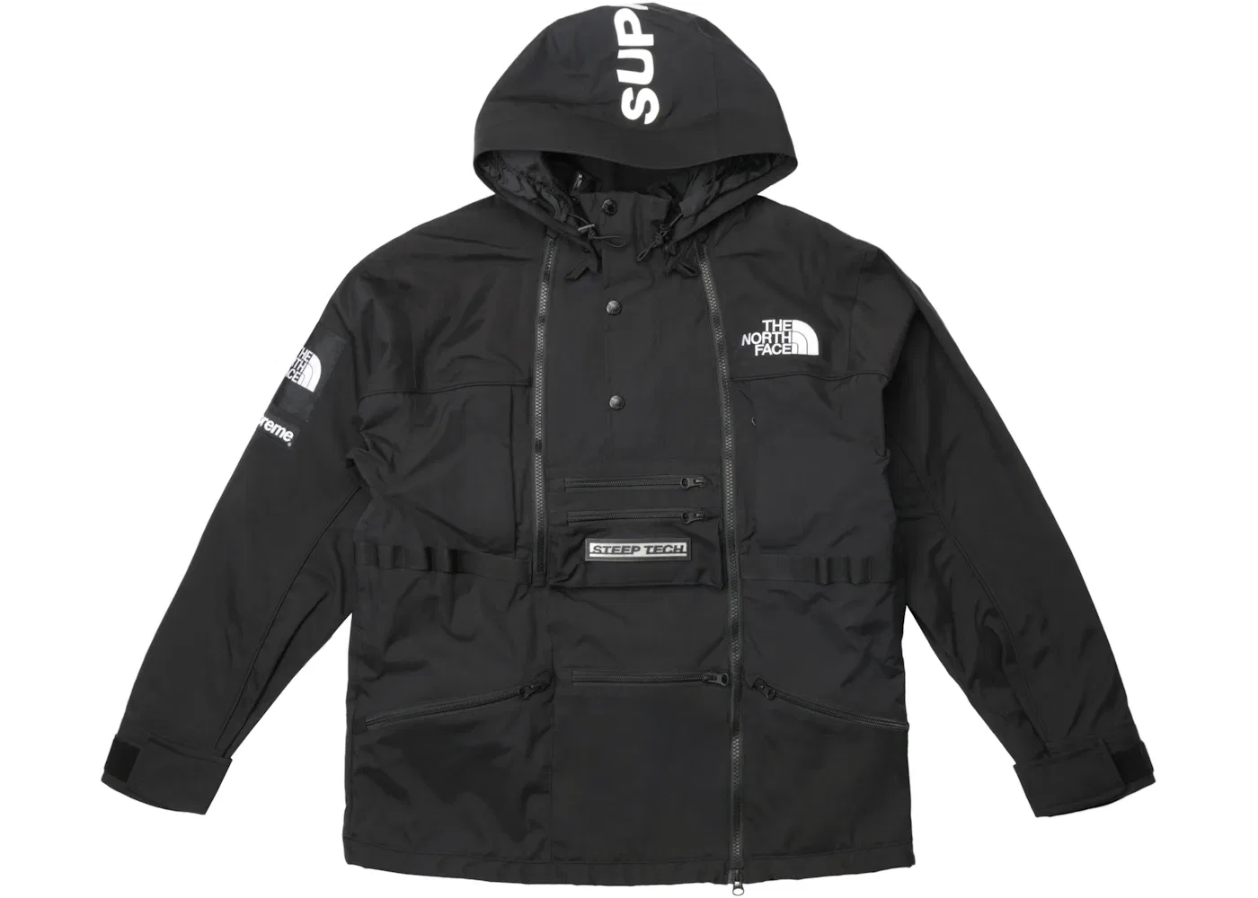 Мужская куртка с капюшоном Steep Tech Supreme, Black
