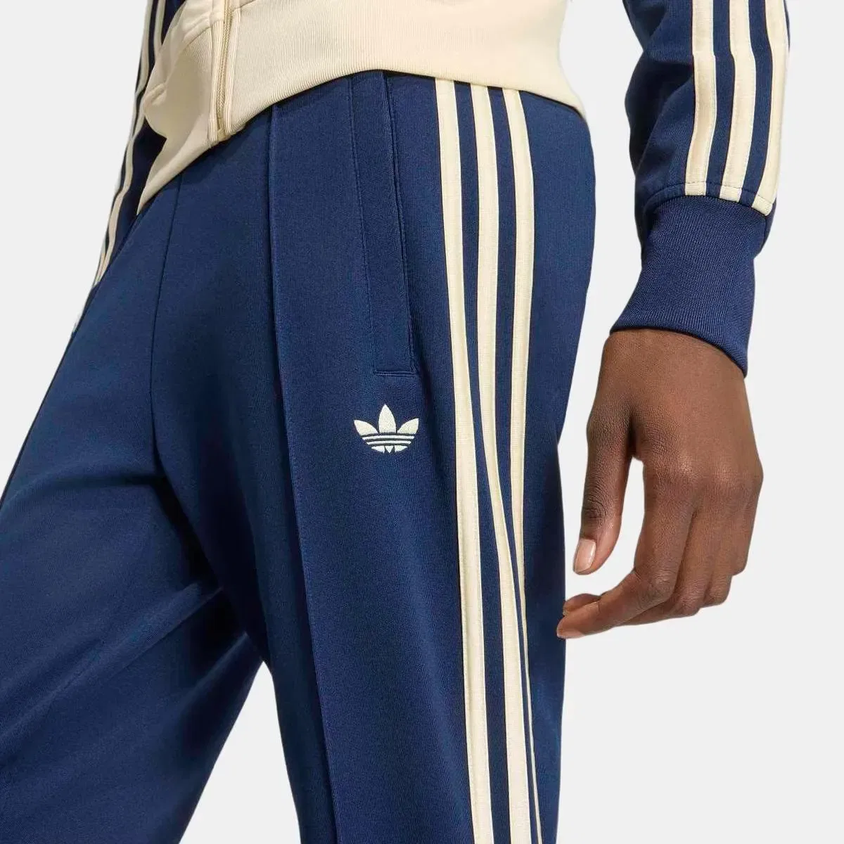 Женские спортивные штаны из хлопка Adidas Originals, Azul — фото 4