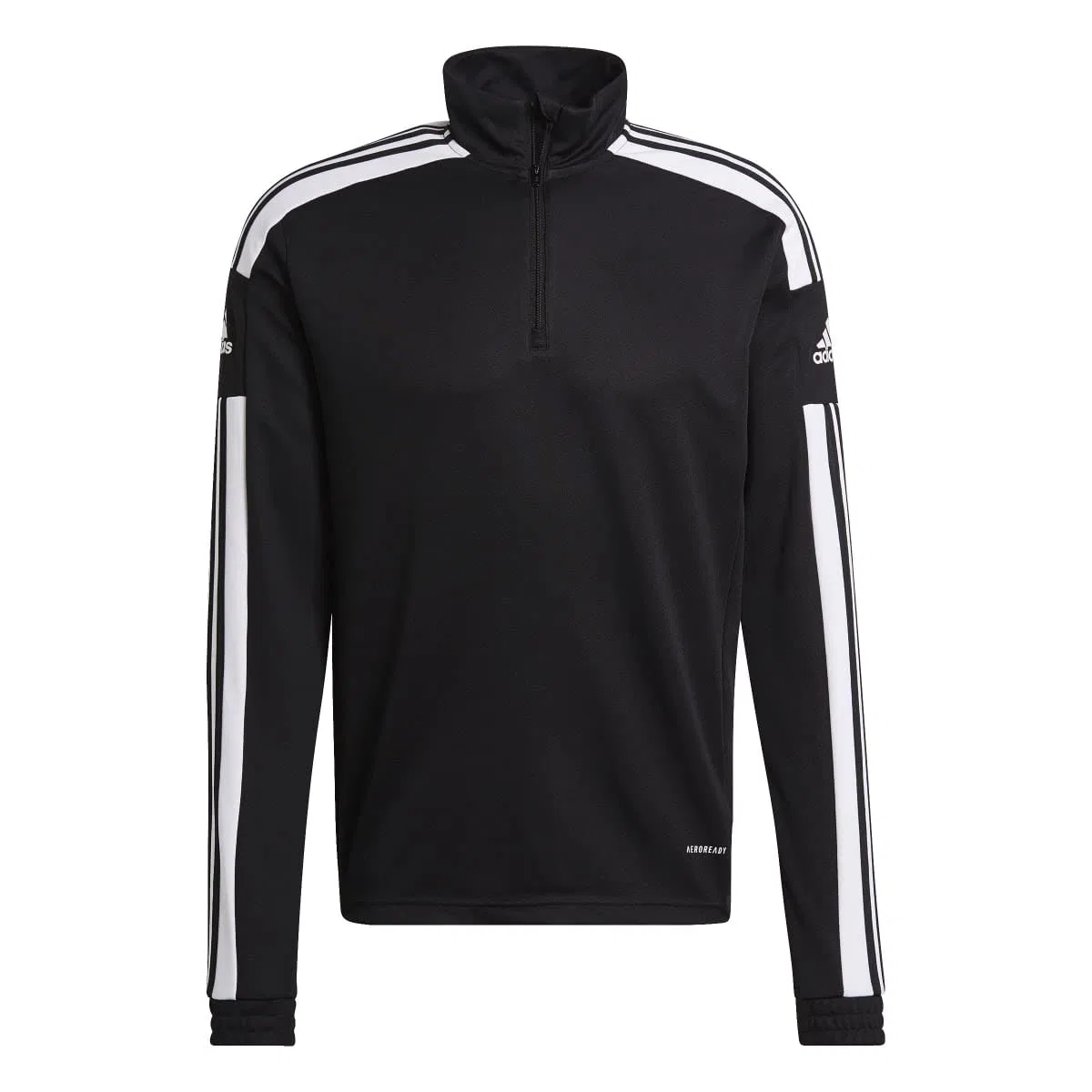 Мужской тренировочный топ с длинным рукавом Squadra 21 adidas, Black / White — фото 2