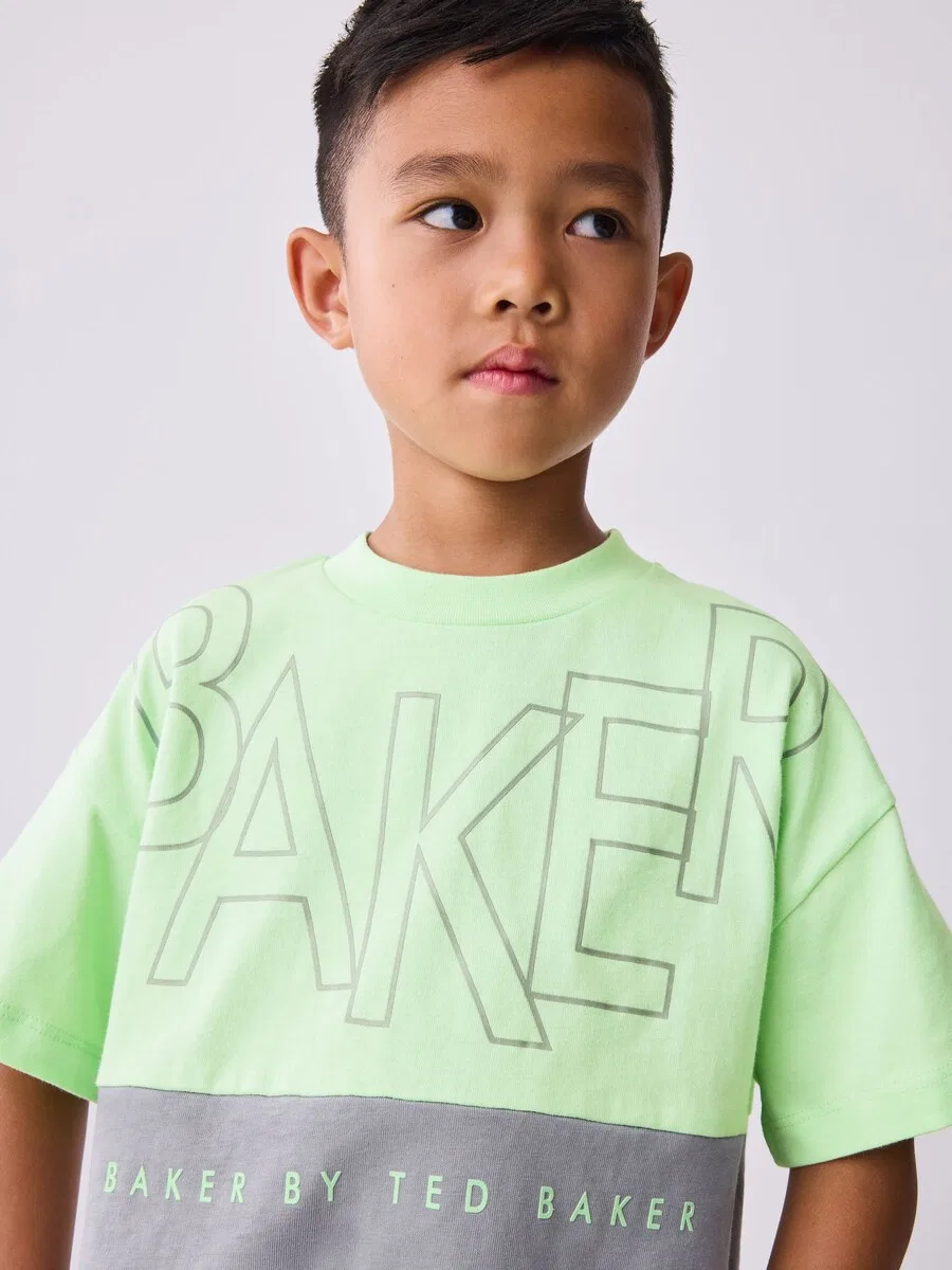 Набор Baker by Ted Baker в сером и салатовом цветах — фото 4