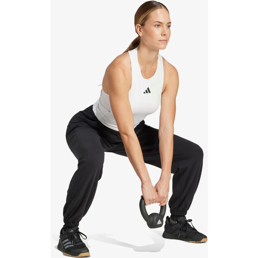 Женские спортивные штаны adidas Designed For Training Crew, Черный — фото 4