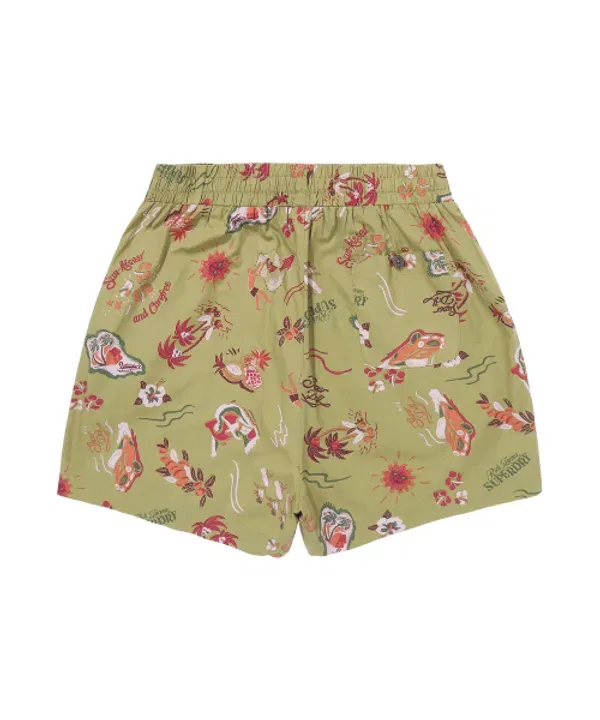 Шорты Palm Surf Hawaiian, Superdry, хаки — фото 2