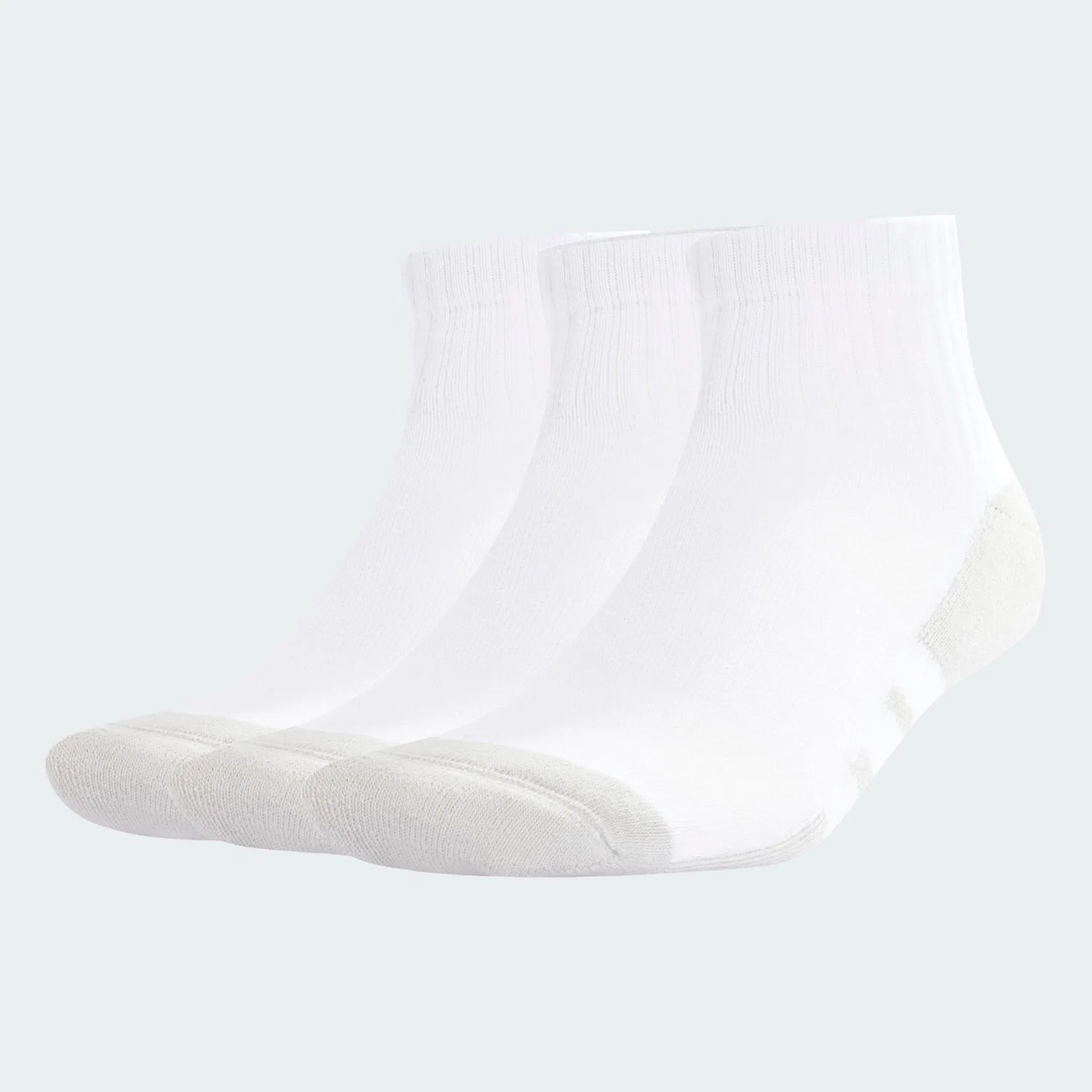Мужские носки с поддержкой свода стопы Essentials CLIMACOOL Quarter Socken, Adidas, Weiss — фото 4