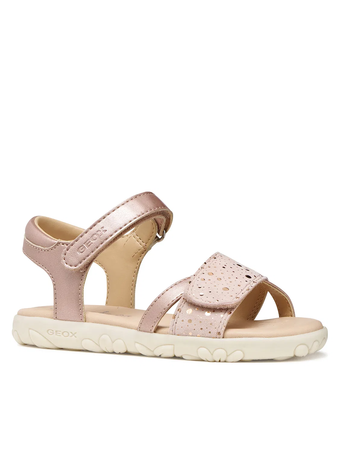 Сандалии для девочки Sandal Haiti Girl Geox, розовый — фото 2