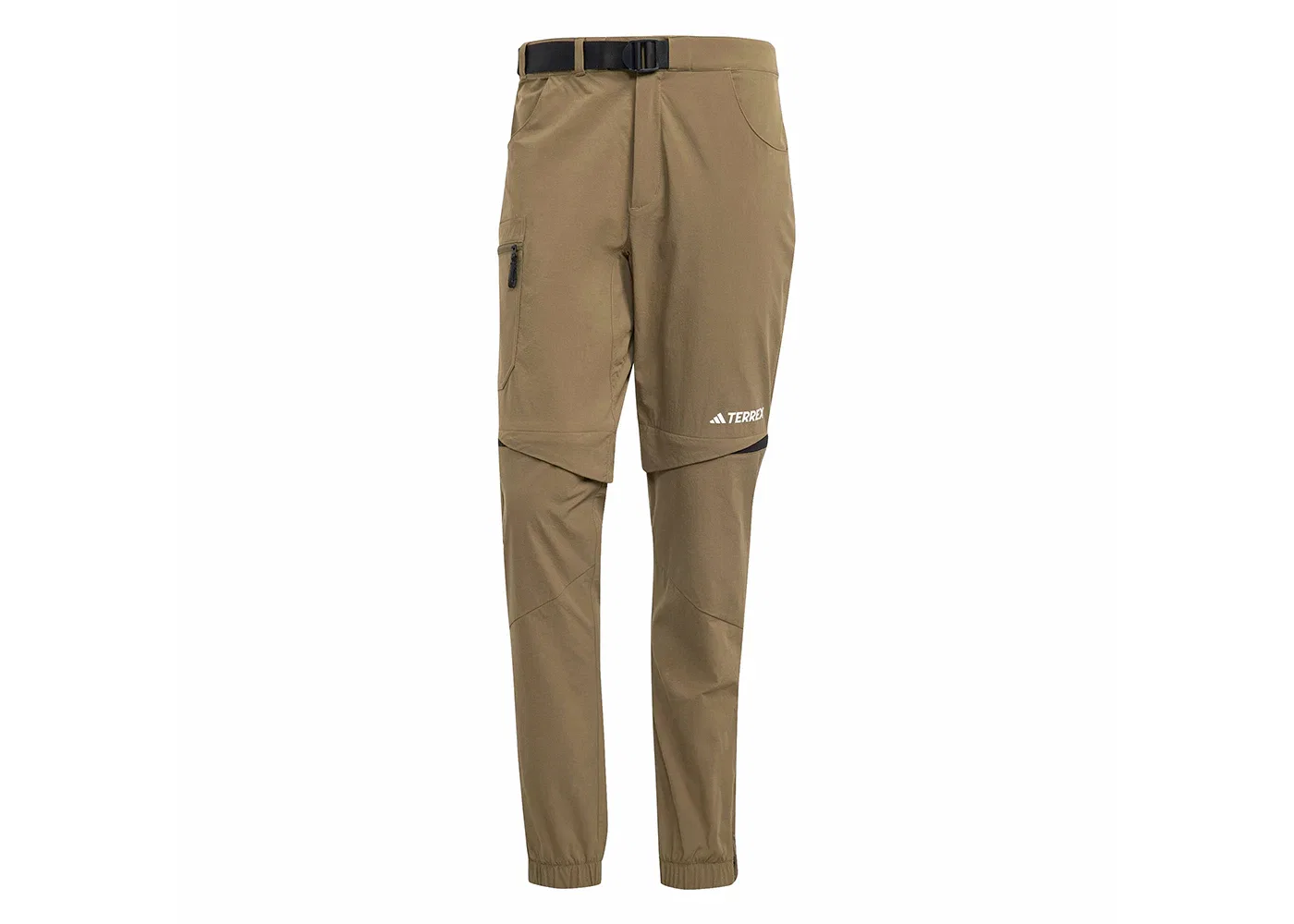 Мужские штаны с отстегивающимися штанинами Terrex Utilitas Hiking Zip-Off Pants Adidas, Olive Strata