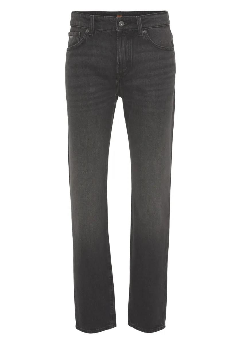

Прямые джинсы BOSS ORANGE "Maine BC" с кожаным значком BOSS, цвет 033 Medium Grey