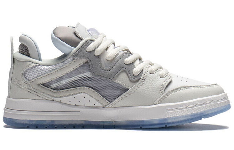 Кеды (WMNS) Li-Ning Pro Cozy Low Tops Skateboarding Shoes, белый — фото 2