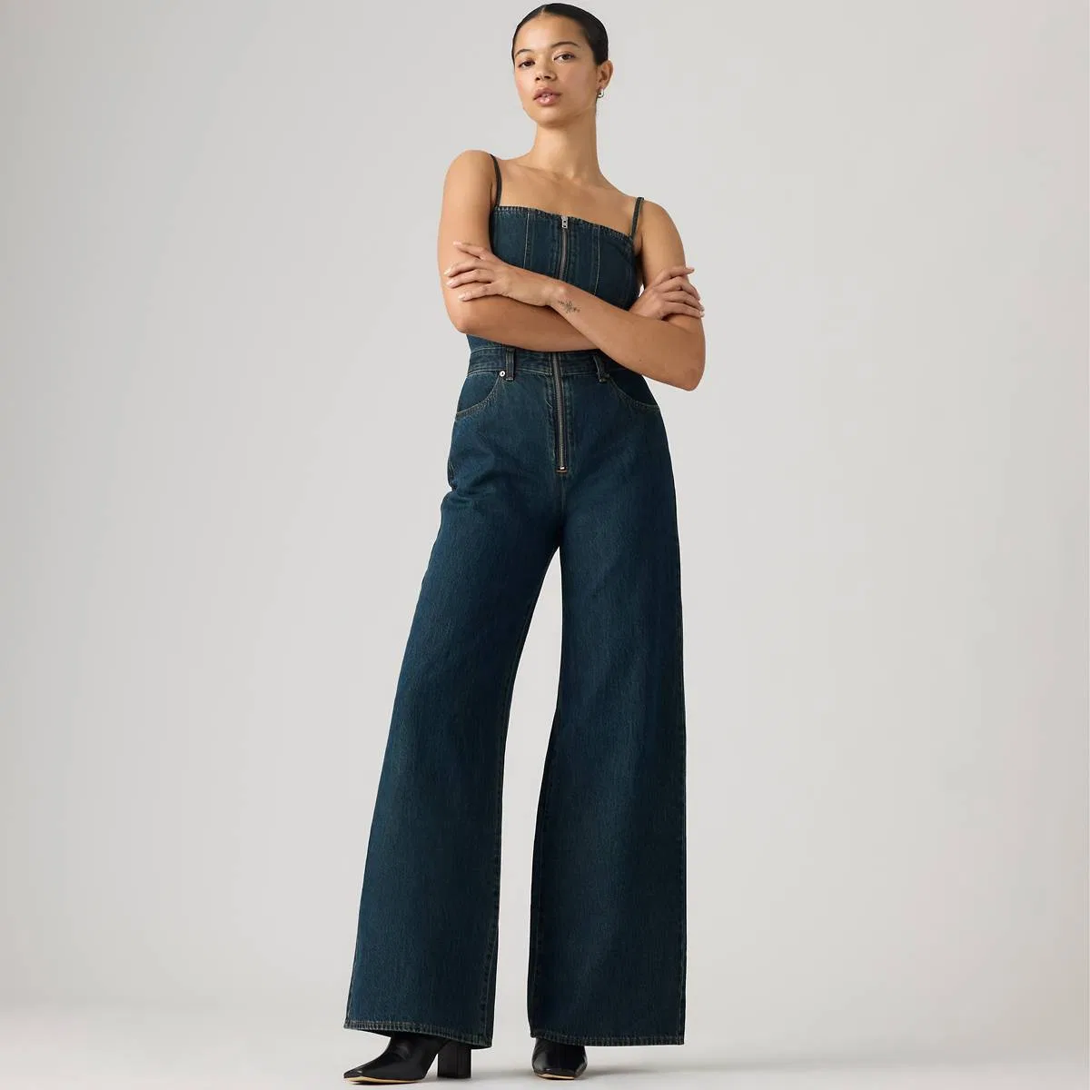Комбинезон со швом Levi's, Cash Out Stone - Medium Wash