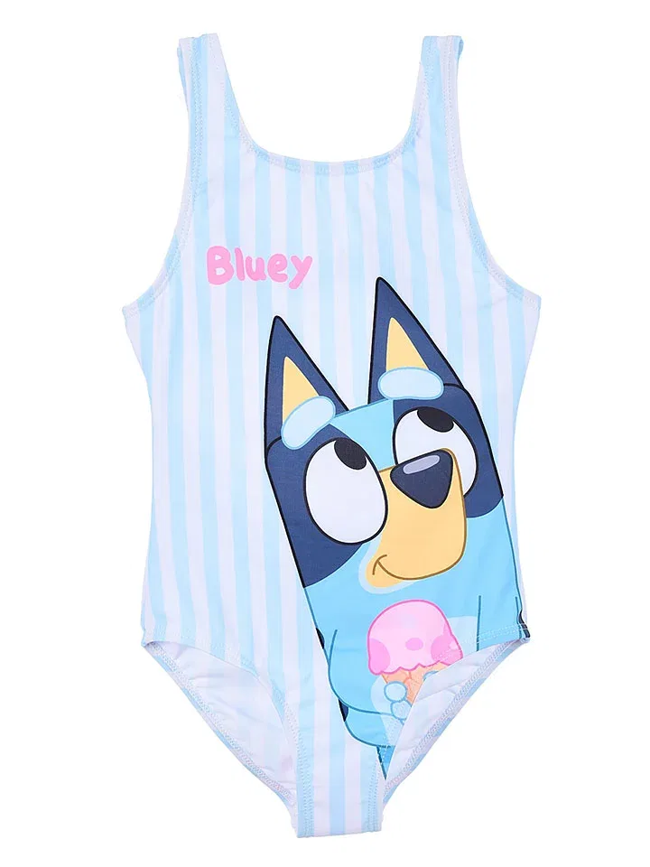 Купальник слитный Bluey, голубой