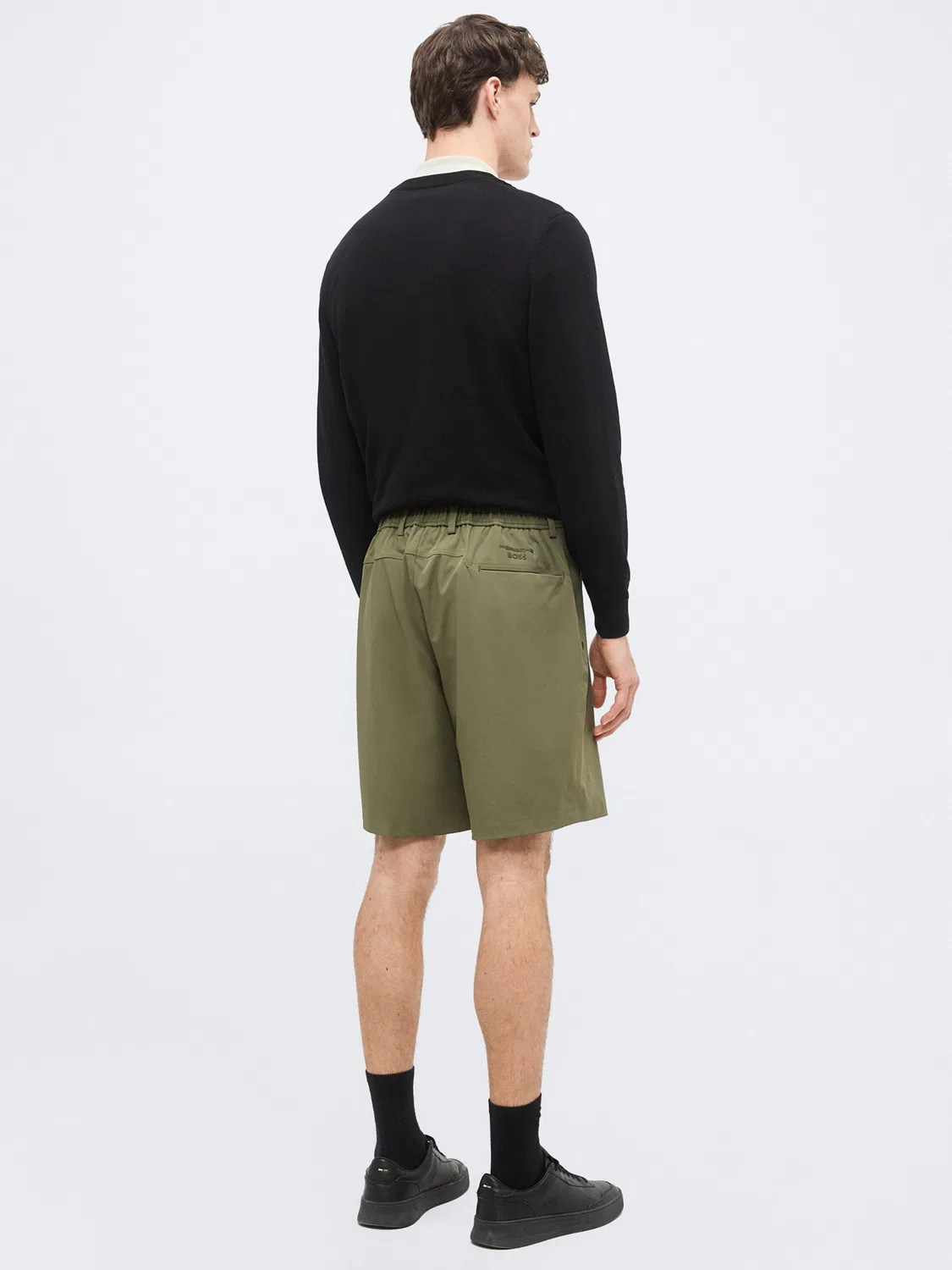 Шорты Boss Regular Pants Spirit70, зеленый — фото 3