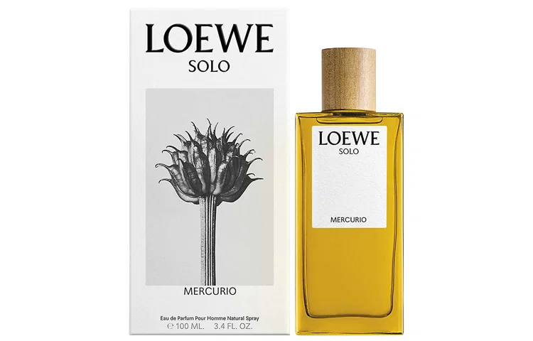 Женские духи Solo White Gold, 100 мл, LOEWE, Golden