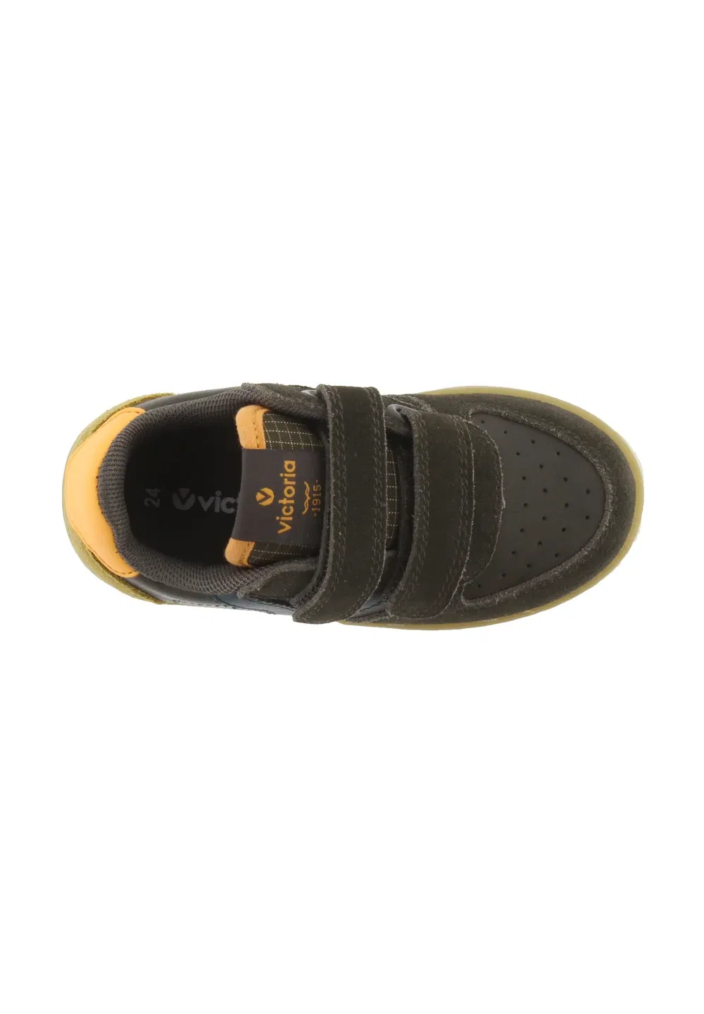 Детские кроссовки Tiempo low Victoria Shoes, Kaki — фото 3