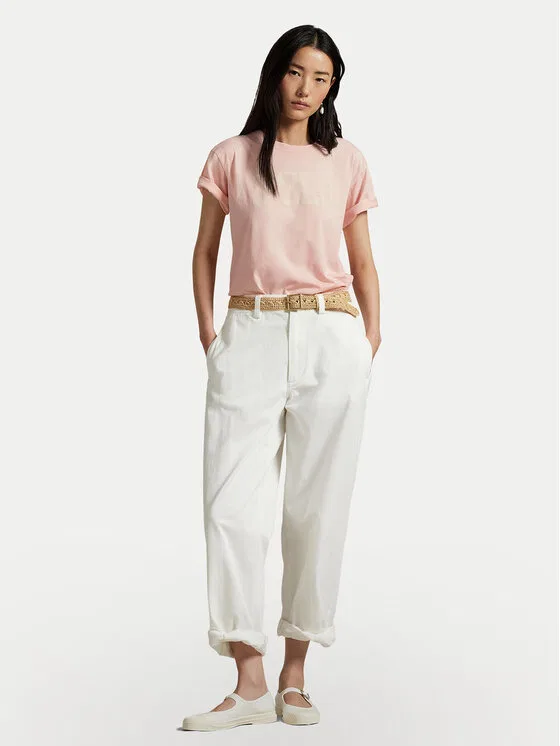 Футболка regular fit Polo Ralph Lauren, коралловый — фото 2
