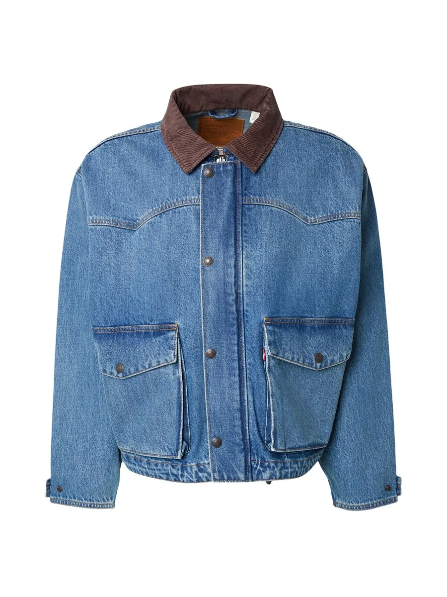 Куртка LEVI'S Between-Season Jacket 'Hilltop Jacket' цвета индиго
