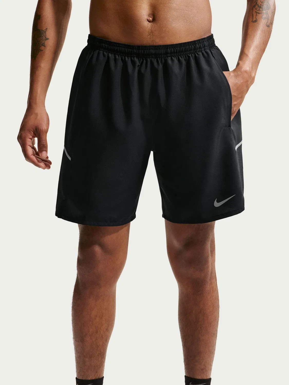 Шорты беговые Miler Dri-FIT Nike, черный