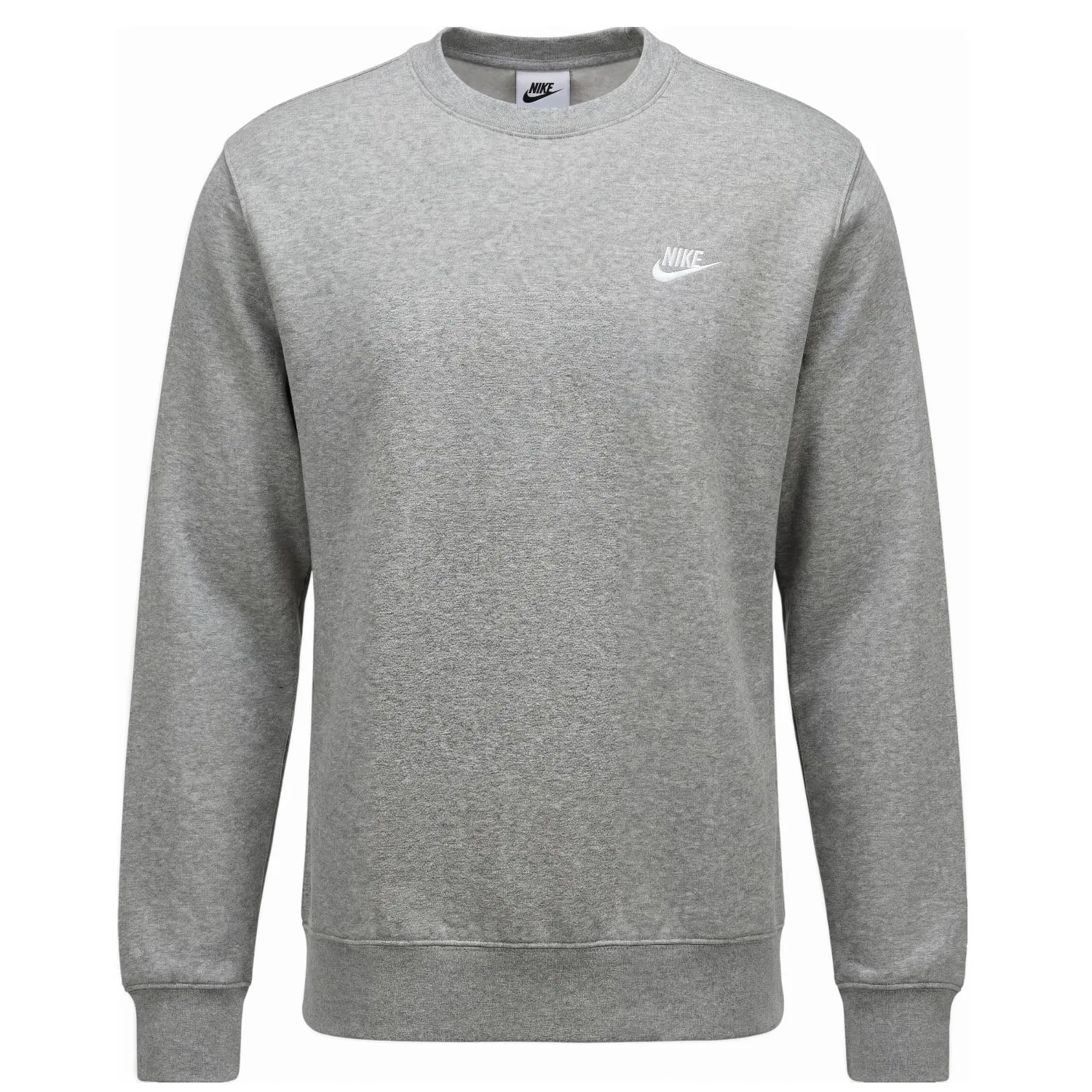 Пуловер с длинным рукавом Club Fleece Nike, серый