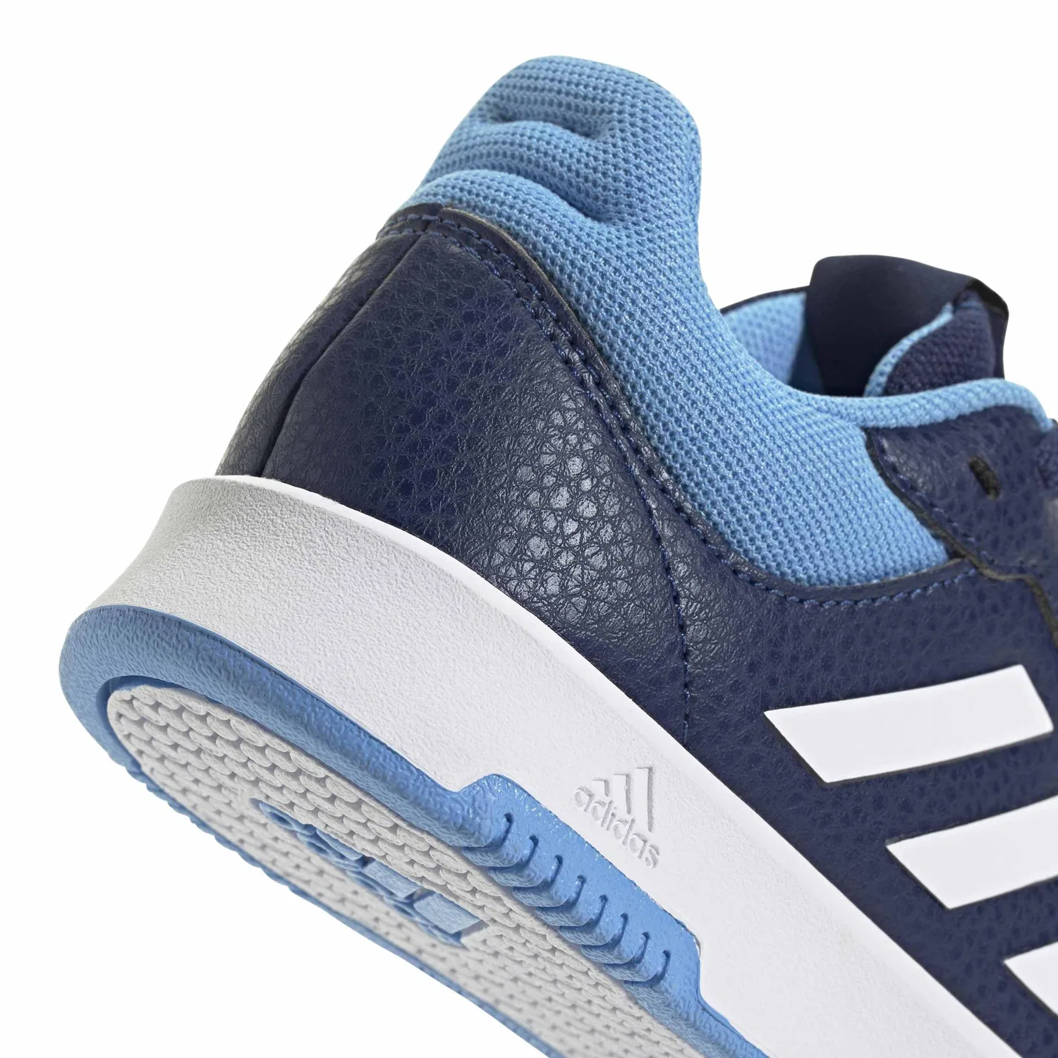 Детские кроссовки для мальчиков с закрытой шнуровкой Tensaur Sport 2.0k Sneaker Unisex Kids Adidas, Dark Blue Cloud White Blue Burst — фото 2