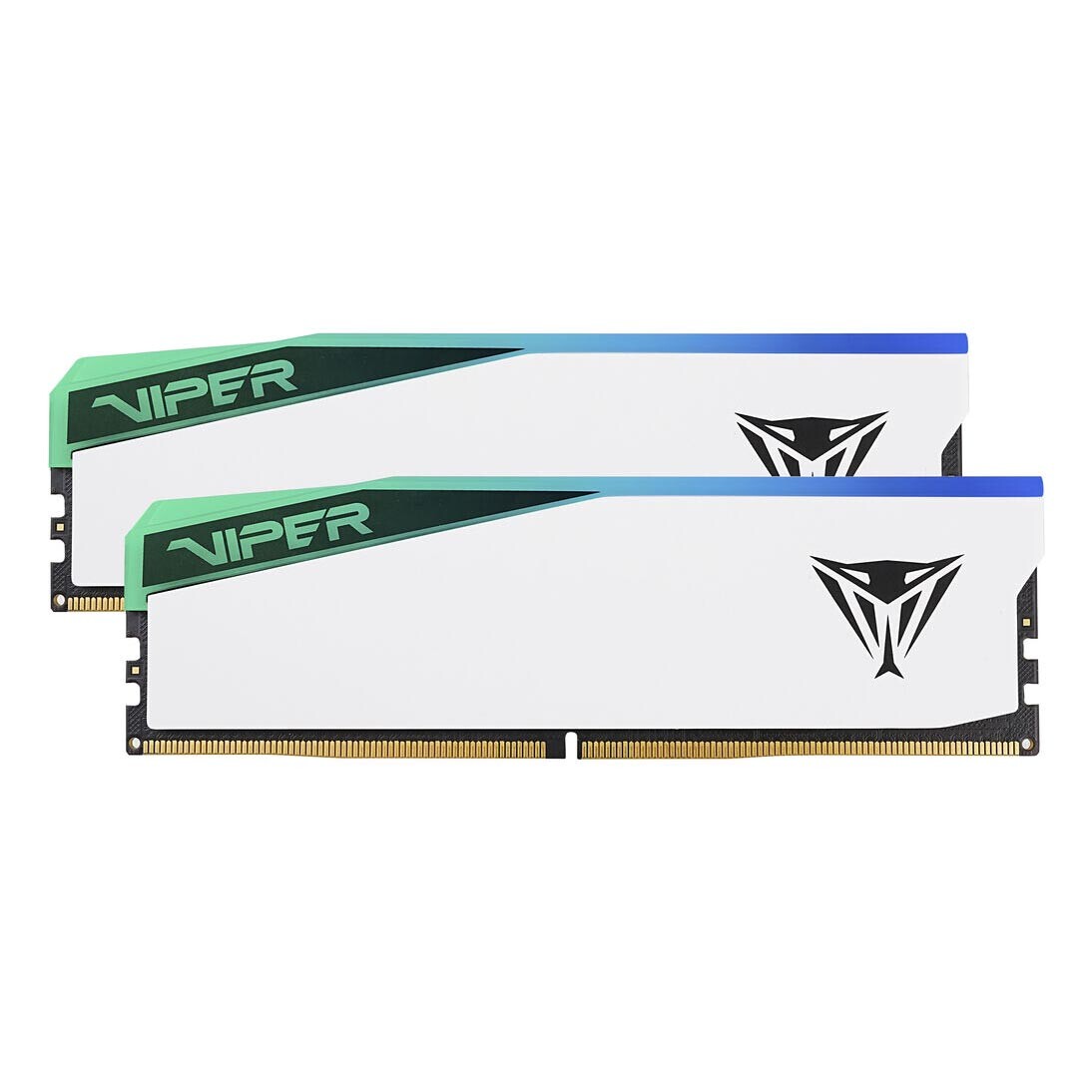 

Оперативная память Patriot Viper Elite 5 64 Гб (2 x 32 Гб), DDR5, 6200 МГц, PVER564G62C42KW, белый