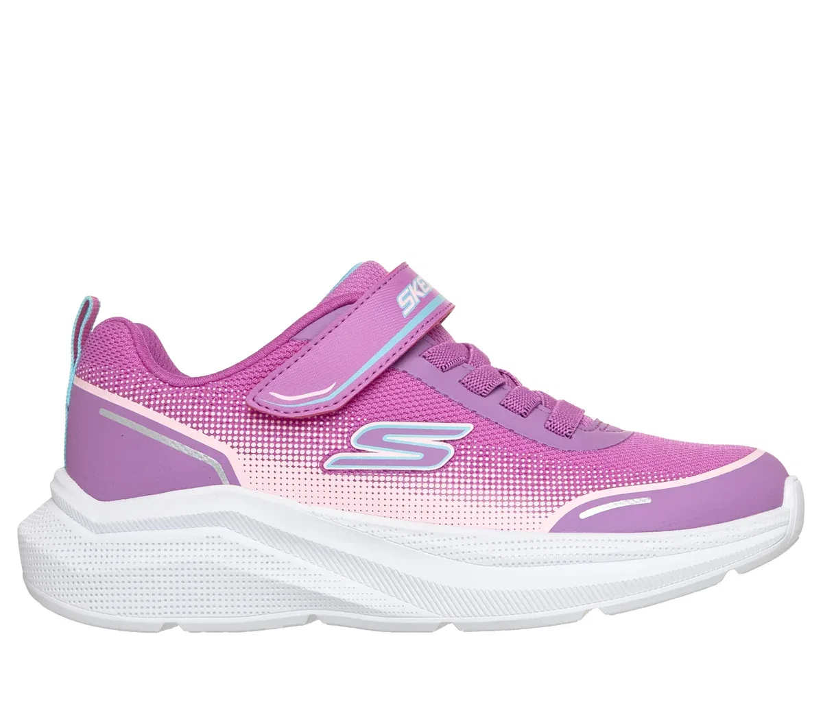 Детские кроссовки Microspec Velocity Skechers, фиолетовый/мультиколор