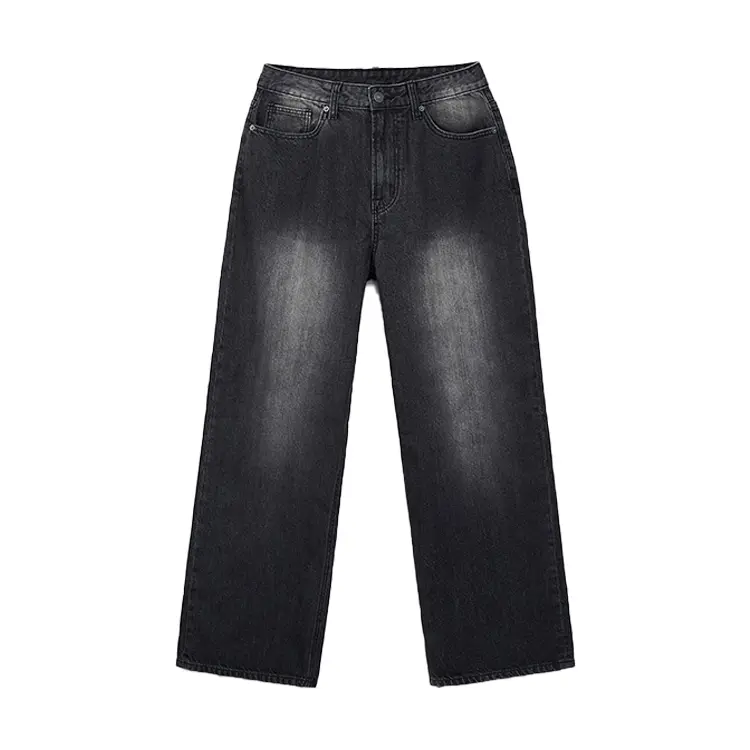 

Джинсы Unisex Moderate Straight Fit SPAO, темно-серый