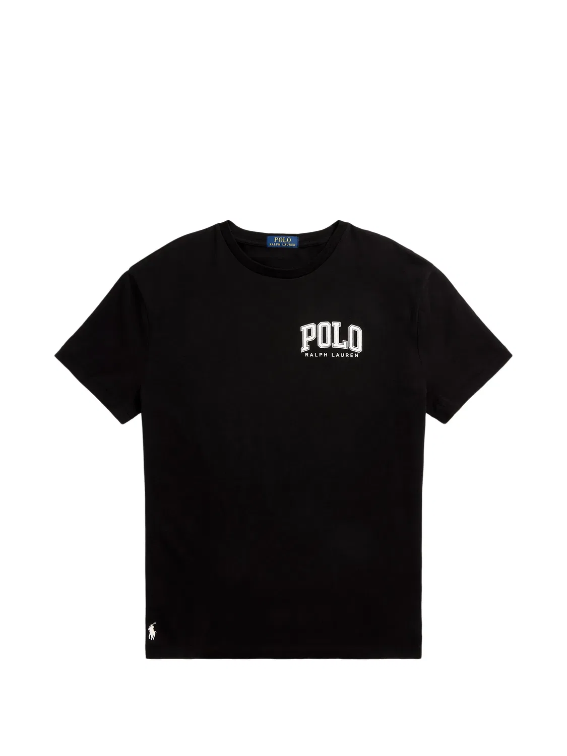 Футболка с логотипом черная Polo Ralph Lauren, черный